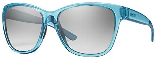 Produktbild: Smith Damen Ramona 9O Mvu 56 Sonnenbrille, Türkis (Azure/Dark Grey Sf)