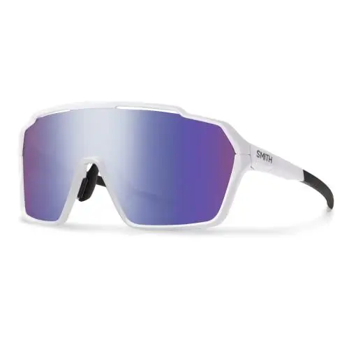 Produktbild: Smith Shift XL Mag Sportbrille, White-chromapop Violet Mirror