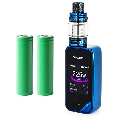 Produktbild: Smok X-Priv Kit inkl. TFV12 Prince (8ml) 5000 mAh E-Zigaretten-Set Starterset (nikotinfrei) (blau)