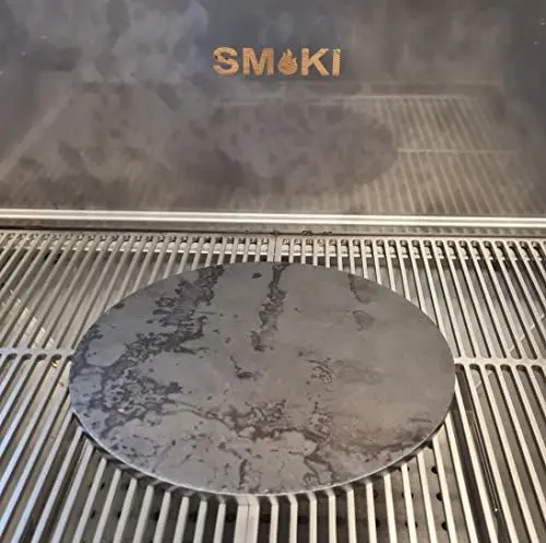 Produktbild: Smoki Räuchertechnik Backstahl oder Pizza-Stahl rund (36cm)