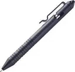 Produktbild: SMOOTHERPRO Kugelschreiber | Aluminium Bolt Action Pen | Edelstahlclip | für Büro Schule Business EDC (TP156) | Farbe Schwarz