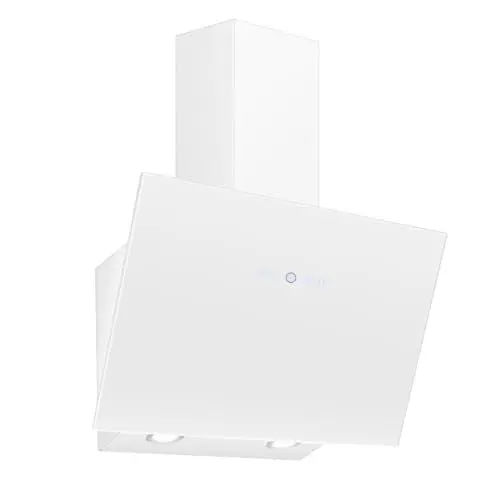 Produktbild: SNDOAS Dunstabzugshaube 60cm, Kopffreie Wandhaube mit 700 m³/h Starker Saugleistung, 9 Geschwindigkeitsstufen, Touchdisplay und Verzögerungs-Ausschaltfunktion, Abluft/Umluft-Betrieb, Weiß