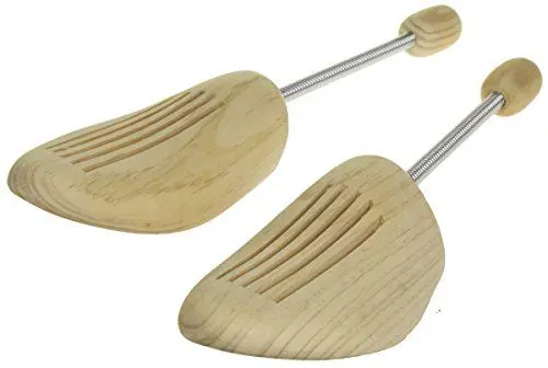 Produktbild: Sneakerprofi 1 Paar Holz Spiralfeder Schuhspanner AUS HOCHWERTIGEM HOLZ Echtholz NEU Herren/Damen, Schuhspanner:40/41