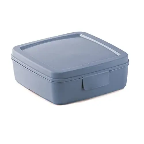 Produktbild: Snips Sandwichhalter | Brotdose | Toasthalter | Lebensmittelbox | Hellblau | Made in Italy | Bpa Free