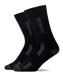 Produktbild: Snocks Wandersocken Herren - 39-42 - 1x Schwarz - 1x Paar Wandersocken Herren Wandersocken Herren Sommer Wandersocken Merino Trekkingsocken Herren Merino Socken Wandersocken Damen