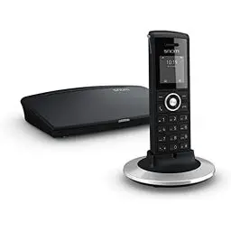 Produktbild: Snom M325 Singlecell IP-DECT-Paket, Schnurlos Set, DECT IP telefon + Basisstation (M300-Basisstation und M25-Mobilteilpaket, bis zu 20 Mobilteile, bis zu 5 parallele Anrufe), Schwarz, 00003955