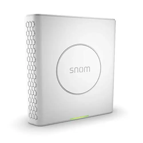 Produktbild: Snom M900 IP Telefon DECT Telefon Multicell Basisstation (bis zu 4.000 Basisstationen, bis zu 16000 Mobilteile, bis zu 8 Paralell-Anrufe pro Basis, PoE), Weiß, 00004426