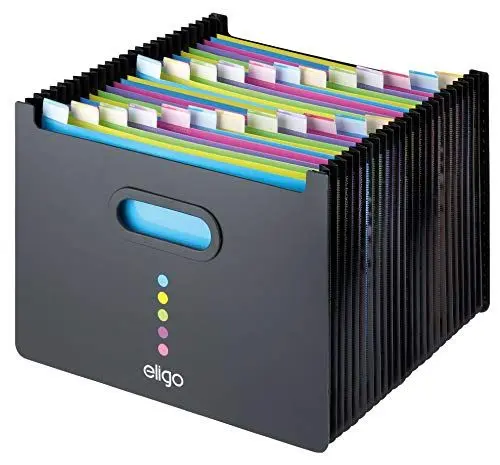 Produktbild: Snopake Eligo 15860 Schreibtisch-Organizer, Querformat, A4, Schwarz, 1 Stück