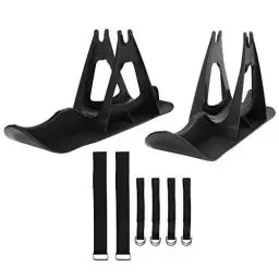 Produktbild: Snow Ski Scooter, Multifunktional Snow Scooter Skibrett Teile, Schnee Scooter Kufen Kinderwagen Fahrrad Ski Board Ski Set Fahrrad Schnee Ski Set Laufräder