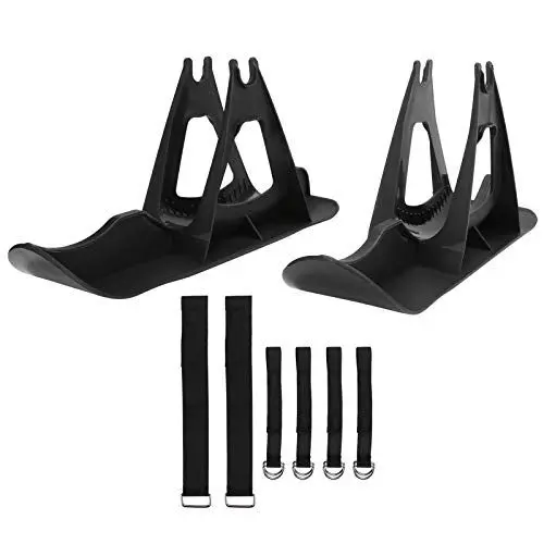 Produktbild: Snow Ski Scooter, Multifunktional Snow Scooter Skibrett Teile, Schnee Scooter Kufen Kinderwagen Fahrrad Ski Board Ski Set Fahrrad Schnee Ski Set Laufräder