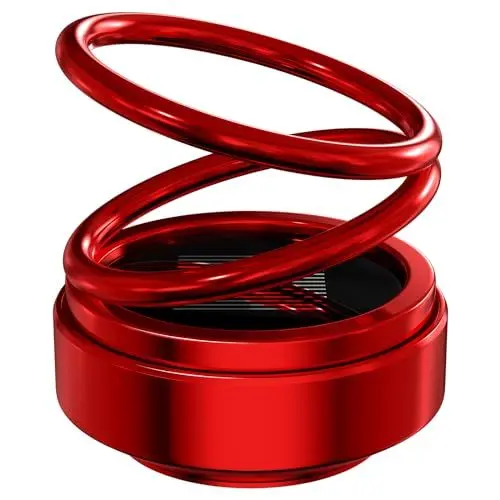 Produktbild: Snow Vanish Tragbarer Kinetischer Molekularheizer,Kaluofan Tragbare Kinetische Mini-Heizung,Snow Vanish Kinetische Heizung,Auto-Lufterfrischer,kinetische heizung,Metallmaterial(Red)