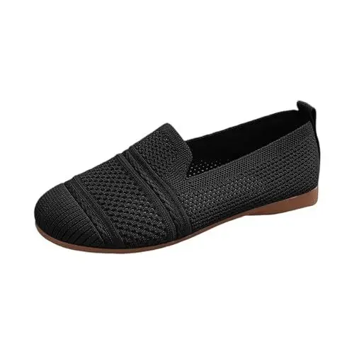 Produktbild: Snowboard Schuhe Damen 39 weiche Schuhe für Damen, zum Spazierengehen, Slip-On-Schuhe aus Schaumstoff, Slip-In-Sneakers mit Fußgewölbeunterstützung (Black, 43)