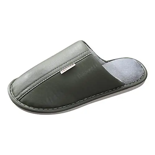 Produktbild: Snowboard Schuhe Herren 49 Männer Einfarbige Haushaltspantoffeln Mode Niedlich Gedruckt Warme wasserdichte Lässige Haushaltspantoffeln Schuhe Herren Sportschuh (Green, 44)