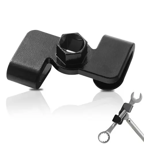 Produktbild: SNSYGN Schraubenschlüssel Verlängerung, 1/2 Zoll Verlängerung Schwarz Drehmoment Gabelschlüssel 21 mm Hex Drive Extension Wrench Bauschlüssel für Reparatur und Wartung