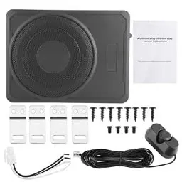 Produktbild: Snufeve6 Auto-Subwoofer, 800W Ausgang aus reinem Aluminiumlegierungs-Körper verstärkter Auto-Subwoofer für ATV