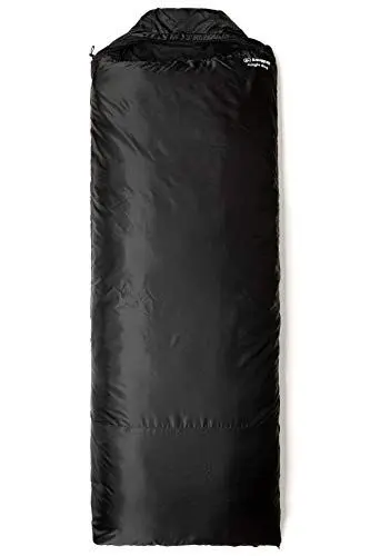 Produktbild: Snugpak Jungle Bag, Schlafsack mit Reißverschluss auf der linken Seite, Herren, 92266, Schwarz, Reißverschluss Links