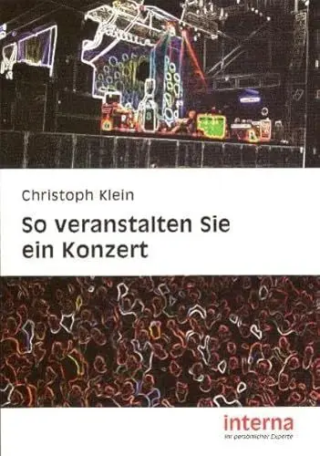 Produktbild: So veranstalten Sie ein Konzert