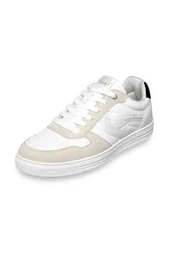 Produktbild: SOCCX Damen Retro Sneaker mit Artwork an der Seite White 40