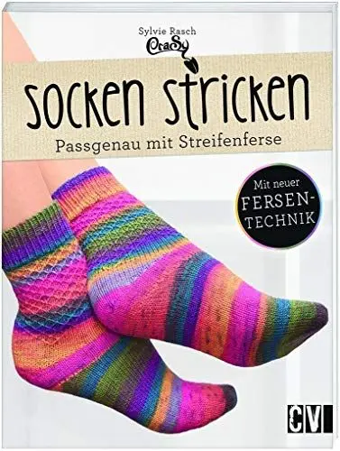 Produktbild: Socken stricken: Passgenau mit Streifenferse