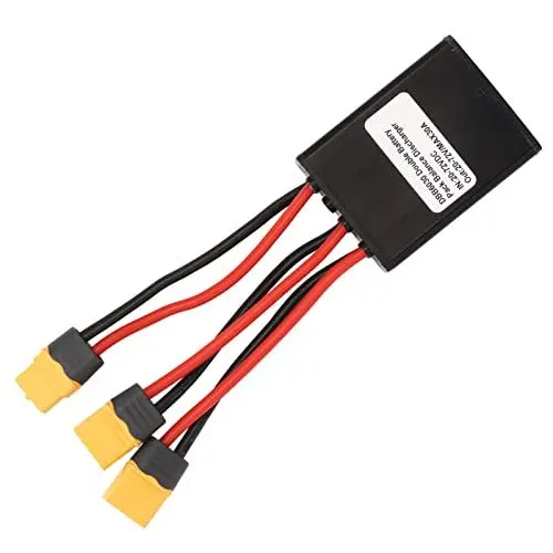 Produktbild: Socobeta Elektrofahrrad Dual-Batterie-Entladekonverter Dual-Batterie-Parallelmodul-Adapter 20V 72V XT60-Schnittstelle Leichte, Langlebige und Dauerhafte Leistung (30A)