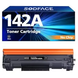 Produktbild: SODFACE 142A 142X Toner Kompatibel für HP 142A 142X W1420A W1420X Schwarz für HP Laserjet MFP M140W Toner M110W M140WE M110WE M139W M139WE Toner (Kein Chip, 1-Pack)