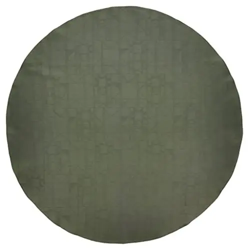 Produktbild: Södahl Star Damast Christbaum-Teppich, Durchmesser 120 cm, Forest Green
