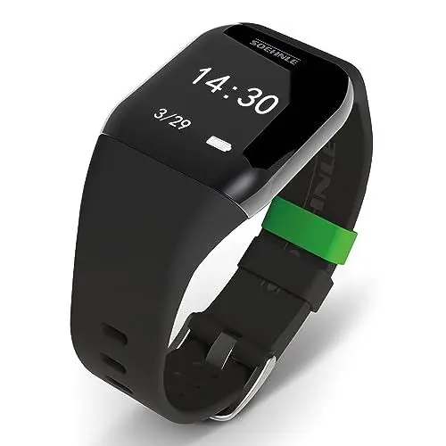 Produktbild: Soehnle Fit Connect 300 HR mit Bluetooth Fitnesstracker mit App-Anbindung, Fitness Armband mit Datenspeicher, Fitness Tracker mit Datum- & Uhranzeige