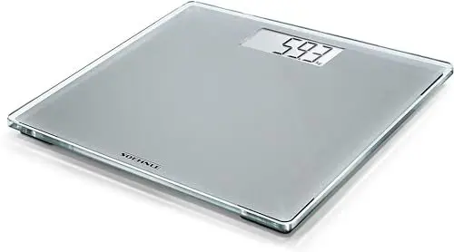 Produktbild: Soehnle Style Sense Compact 300 Personen Digitalwaage mit extragroßer Trittfläche, Waage mit gut lesbarer LCD-Anzeige, Personenwaage im extraflachen Design, Körperwaage aus Sicherheitsglas