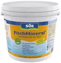 Produktbild: Söll 80423 FischMineral Vitalkur für Teichfische 2,5 kg - Fischpflegemittel entgiftet neutralisiert optimiert Wasser mit lebenswichtigen Mineralien - vitale Fische im Fischteich Gartenteich Koiteich