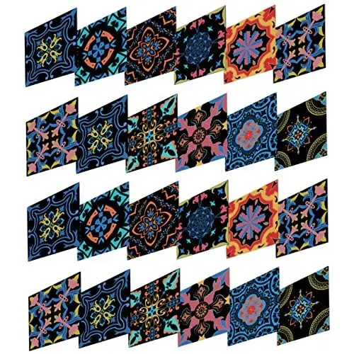 Produktbild: SOESFOUFU Abnehmbare Tapete Küche Backsplash Fliesen Wandaufkleber Aufkleber Für Küche Badezimmer Und Stick Decor