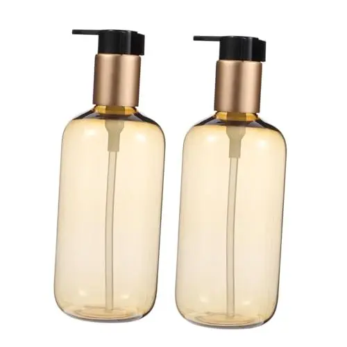 Produktbild: SOESFOUFU Auslaufsichere Reiseflaschen 2 Stück 300 Ml Lotionflaschen Mit Pumpe Unterverpackung Für Kosmetik Und Hautpflege
