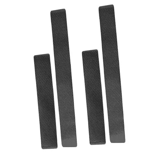 Produktbild: SOESFOUFU Auto Türschweller Schutzband 4 Blätter Carbon Faser Aufkleber für Einfach Zu Installieren und
