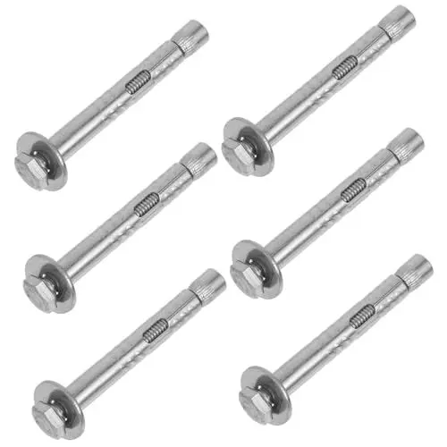 Produktbild: SOESFOUFU 6 Stück Hochfeste Dehnschraubenanker X 60 Mm Außenmutter Robust Und Installieren
