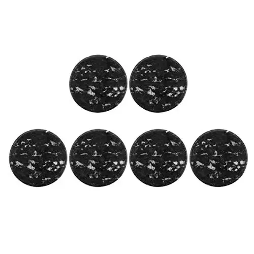 Produktbild: SOESFOUFU Kleber-tablett Für Falsche Wimpern 6 Stück Leichtes Jade-pad Für Make-up-werkzeug Kleberhalter