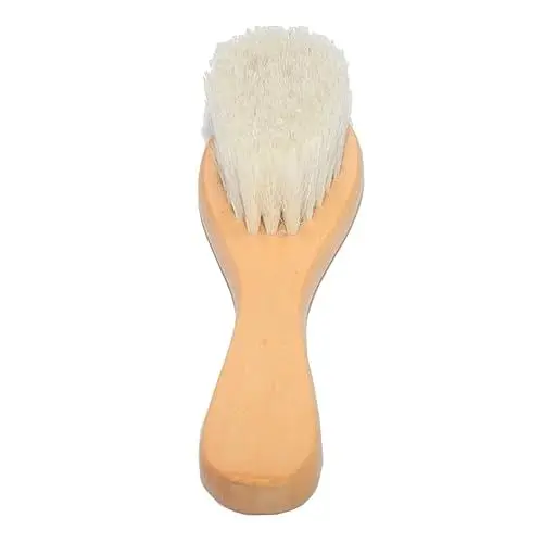 Produktbild: SOESFOUFU Zur Babyparty 1Stk baby haarbürste Duschwollbürste Weich Haarbürste für Kleinkinder Babyhaarbürste Säuglingsbürste Haarbürste Babywolle hölzerner Kamm einstellen Bambus