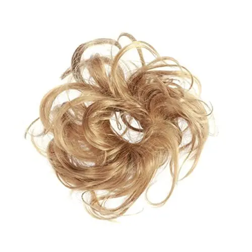 Produktbild: SOESFOUFU Haarschmuck Perücken Frauenhaarperücke lockige Echthaarperücke Gummibänder Haarnadel haarknoten verlängerung Perücke Brötchen Elastizität Gummiband Knall-Clip Haarring