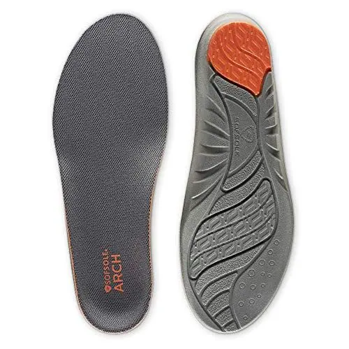 Produktbild: Sof Sole High Arch Performance Insoles - Verstärkte Fußgewölbestütze, tiefe Fersenschale, Polsterung aus Polyurethanschaum, Feuchtigkeitsmanagement, ideal für aktive Lebensstile & hohe Bögen