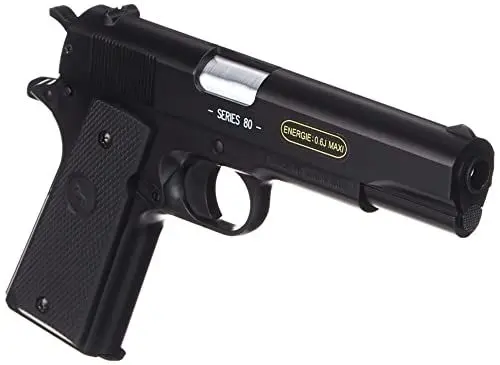 Produktbild: Softair Pistole Colt 1911 A1 H.P.A. Serie mit Metallschlitte, Federdrucksystem <0.5 Joule, 203557