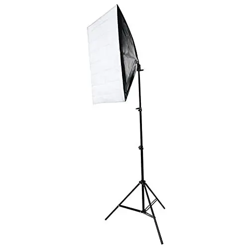 Produktbild: Softbox Set Foto Licht Lichtsystem, Softbox-Beleuchtungsset Fotoausrüstung Tragbar Hintergrundsystem Hintergrund Lichtstativ Fotografie Lampe Stativ Tragetasche Kit Fotostudio Set Für Videoaufnahmen P