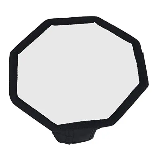 Produktbild: Softboxen und Regenschirme, Kamera-Softbox, Nylon, Achteckig, 20 cm, Faltbar, Blitzlicht-Diffusor, Softbox mit Aufbewahrungstasche für Fotografie
