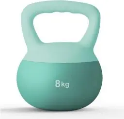 Produktbild: SogesHome Kettlebells Kugelhantel Soft Kettlebell 8kg Professional Kugelhantel Leise Weiche Kettlebell Fitness Hantel für Heimattraining Gym Krafttraining