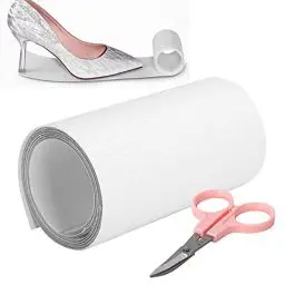 Produktbild: Sohlenaufkleber, Durchsichtiger Sohlenschutzaufkleber, Durchsichtiger Sohlenschutzaufkleber Selbstklebender Sohlenaufkleber Damenabsatz Schuhsohlenschutz Schuhsohlenschutz für Absätze(10*300cm)