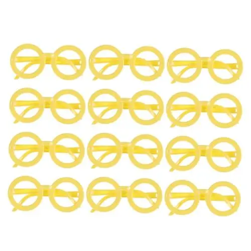Produktbild: SOIMISS 12er-packung Runder Unisex-brillenrahmen Ohne Gläser Süßigkeiten Zum Verkleiden Für Partys Und Kostüme