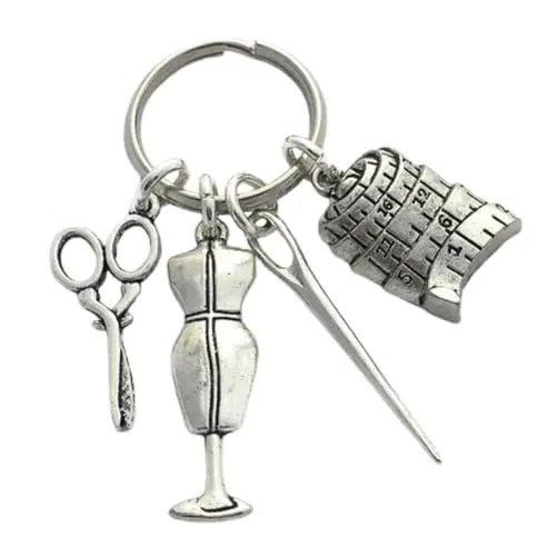 Produktbild: SOIMISS Roman Kostüm Designer Schlüsselanhänger Tasche Schere Lineal Schlüsselanhänger Mode Tasche Ornament