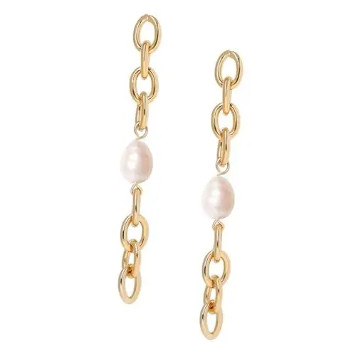 Produktbild: SOIMISS 1 Paar Quastenohrringe Statement-Ohrringe für Damen Perlenohrringe Perlen-Creolen Natur anhänger für ohrringe anhänger ohrringe frauen schmuck Frauen-Ohren-Dekor Silbernadeln