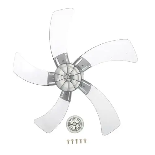 Produktbild: SOIMISS 1 Satz Ersatzblätter für Standventilatoren Blättriges Langlebiges Kunststoffdesign für Wand und Standventilatoren Optimierte Luftzirkulation für Effiziente Kühlung