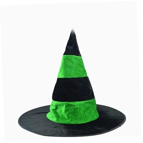 Produktbild: SOIMISS 1 Stück Hexenhut Halloween Dekorationen Leuchtender Hut Halloween Party Dekorationen Halloween Kostüm Zubehör Hüte Hexenkostüm Halloween Party Beleuchtungshut Partyhut