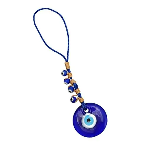 Produktbild: SOIMISS Elegante Augen Auto Sterling Silber Schlüsselanhänger Telefon Kette Festliche Dekoration Praktische Hängen Charme