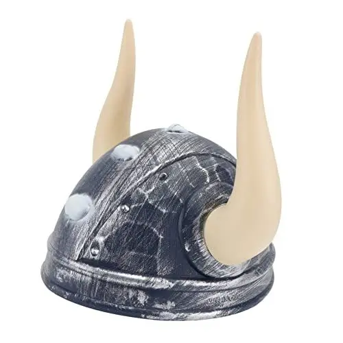 Produktbild: SOIMISS 1stk Festliche Helmmütze Hörner Wikinger-cosplay-helm Party-kopfbedeckung Für Kinder Kopfbedeckung Aus Ochsenhorn Partyhüte Für Erwachsene Helmschmuck Aus Ochsenhorn Pvc-kunststoff