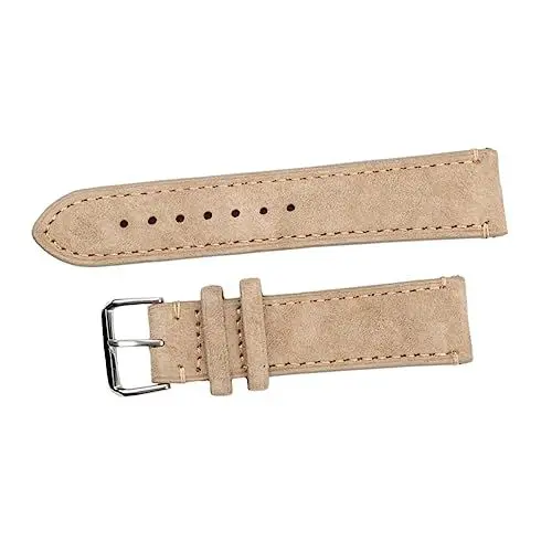Produktbild: SOIMISS 1stück Elegante Handgefertigte Lederuhrband Mit Atmungsaktivem Design Universelles Ersatzarmband Für Herren Und Damen Für Alltag Und Besondere Anlässe